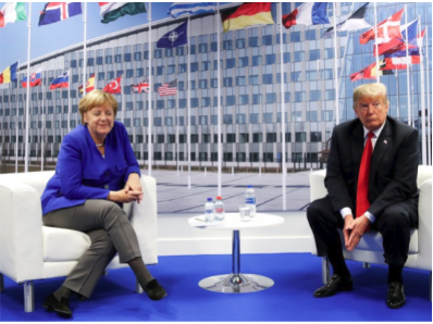 Trump y Merkel quieren borrón y cuenta nueva en comercio EU-Unión Europea