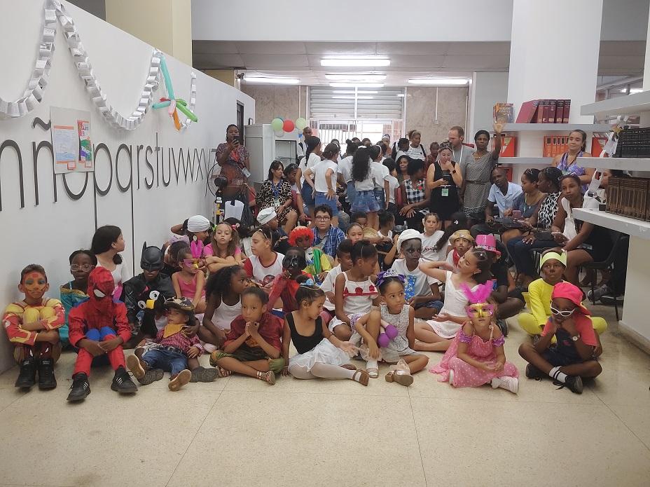 Imagen relacionada con la noticia :Gran fiesta de disfraces cierra Plan Vacacional en BCC
