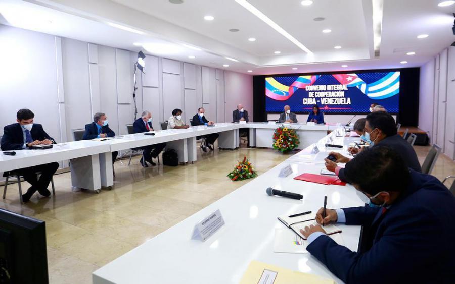 Imagen relacionada con la noticia :Ministra Presidente del BCC en visita oficial de trabajo en Venezuela