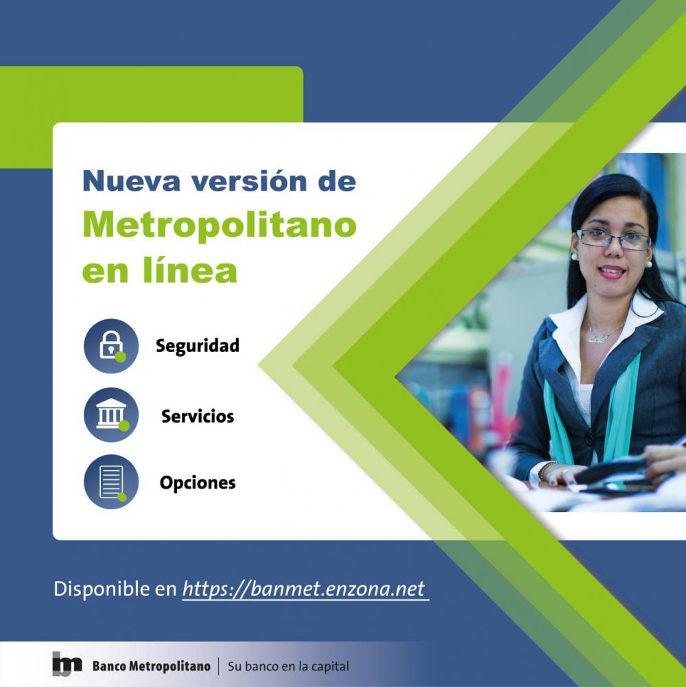 Imagen relacionada con la noticia :Metropolitano en Línea, servicio de banca a distancia o remota