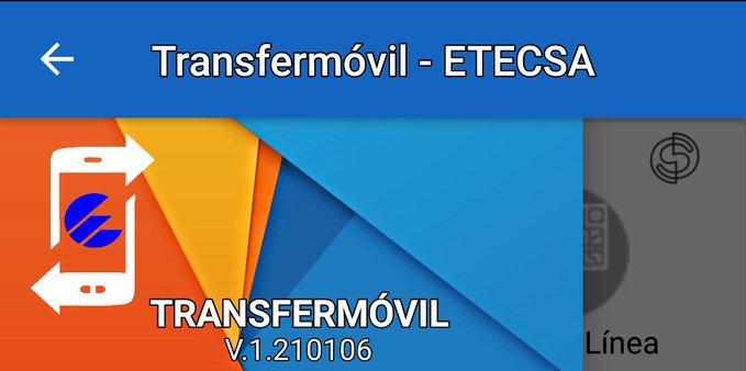 Imagen relacionada con la noticia :Disponible nueva versión de Transfermóvil (V.1.210106) 