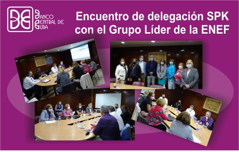 Imagen relacionada con la noticia :Encuentro de delegación SPK con el Grupo Líder de la ENEF