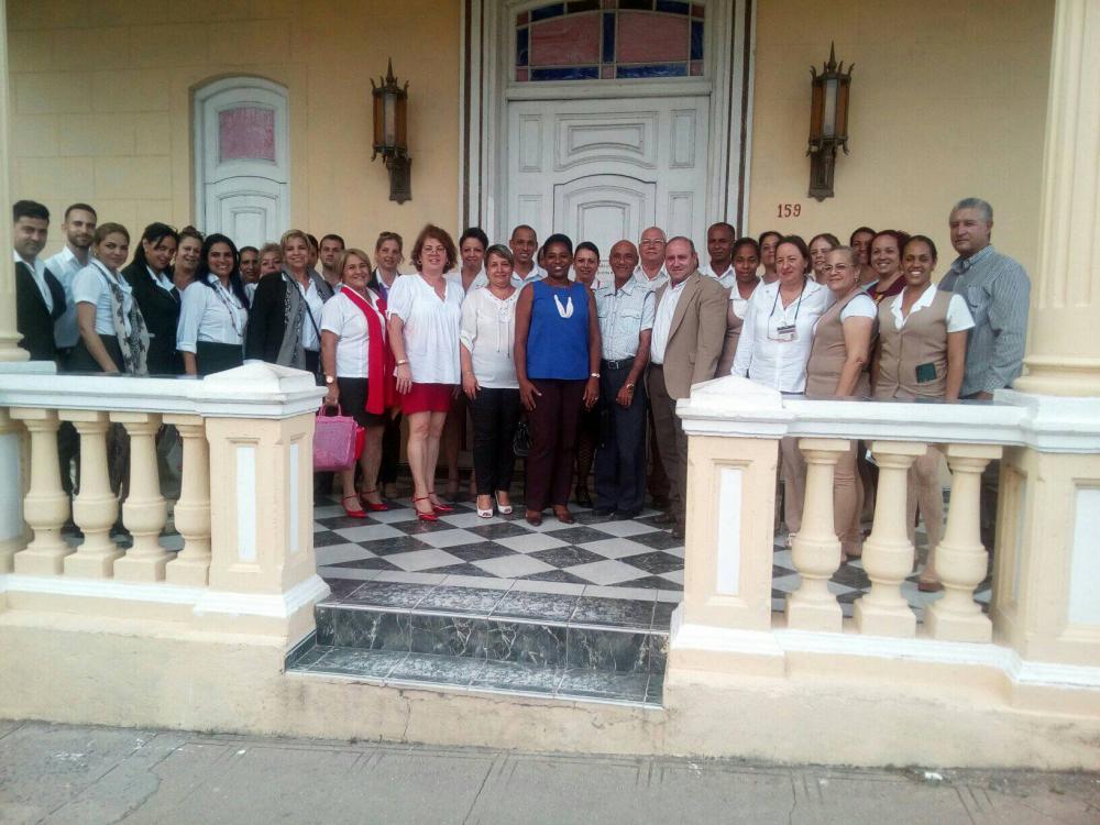 Imagen relacionada con la noticia :Visita de trabajo de Marta Wilson a la provincia Pinar del Río