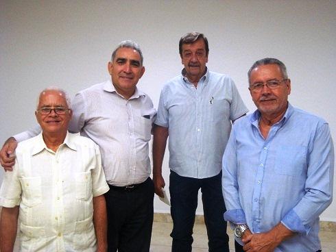 Imagen relacionada con la noticia :Encuentro de presidentes en el Banco Metropolitano