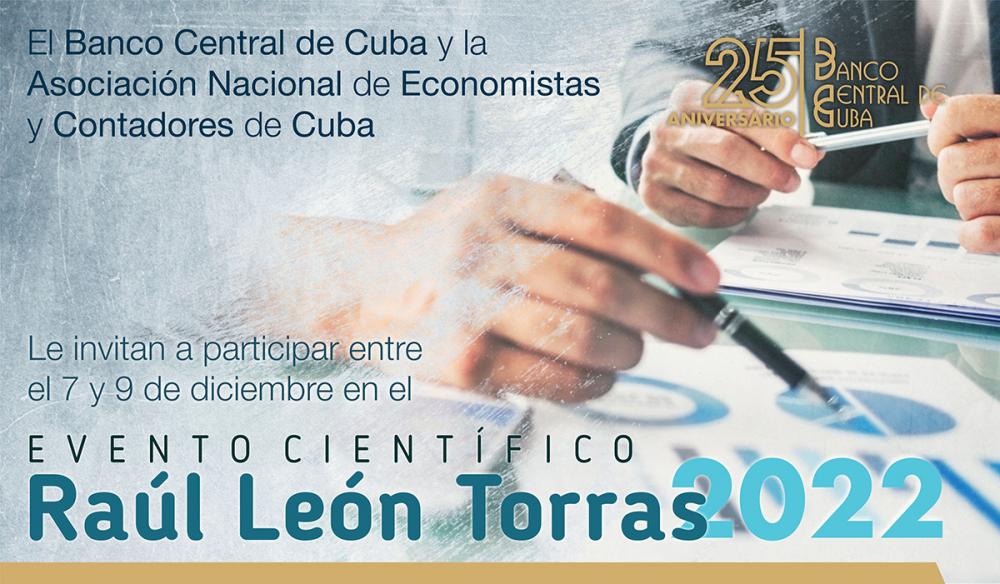 Imagen relacionada con la noticia :Convocatoria al Evento Científico Raúl León Torras 2022