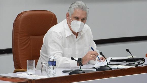 Imagen relacionada con la noticia :Presidente de Cuba reitera falsedad de acusaciones sobre injerencia en comicios de EEUU