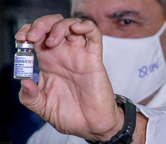 Imagen relacionada con la noticia :Soberana 02, la primera vacuna latinoamericana en avanzar a fase III