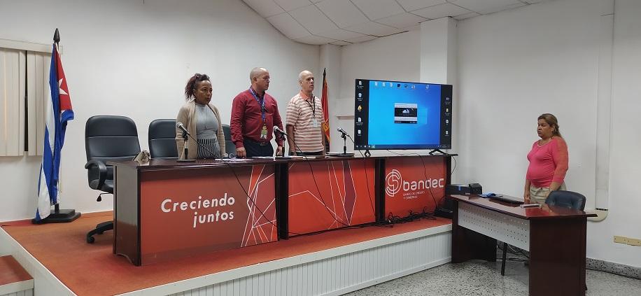 Imagen relacionada con la noticia :Realiza Banco Central de Cuba la Asamblea Anual del Comité Sindical