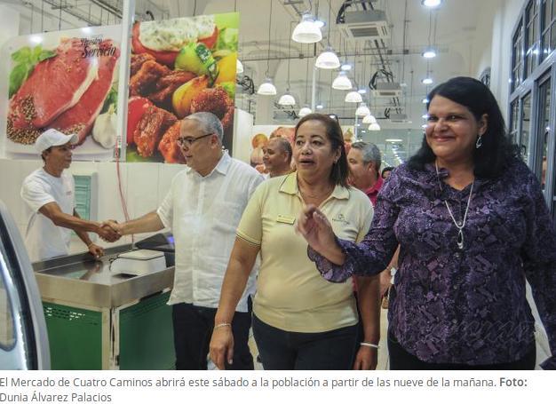 Imagen relacionada con la noticia :Modernidad y tradición en mercado de Cuatro Caminos