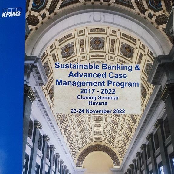Imagen relacionada con la noticia :Seminario de clausura del "Programa de Gestión Bancaria Sostenible y Casos Avanzados 2017-2022"