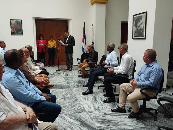 Imagen relacionada con la noticia :Acto Central por el Día del Economista y Contador Cubano.
