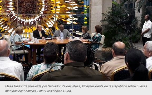 Imagen relacionada con la noticia :Autoridades cubanas responden inquietudes de la población sobre nuevas medidas económicas