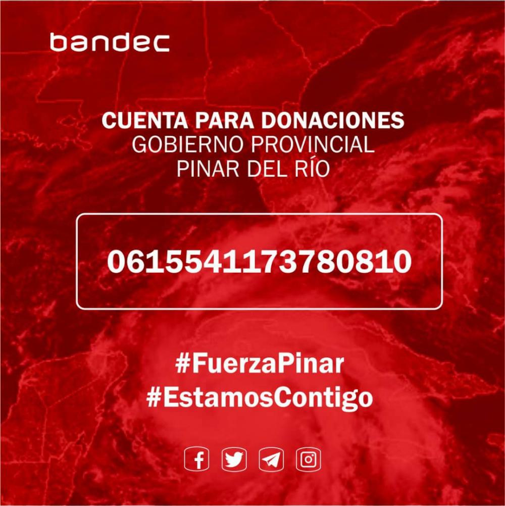 Imagen relacionada con la noticia :Se habilita cuenta bancaria en CUP para donaciones