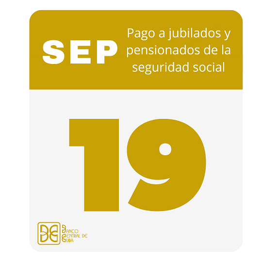 Imagen relacionada con la noticia :Calendario de pago a jubilados y pensionados de la seguridad social