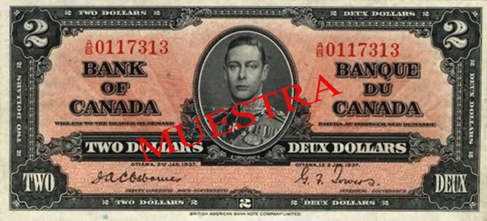 2 CAD - Anverso