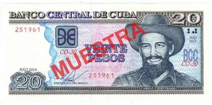 Billete $20