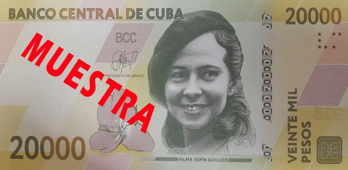 Billete $20000