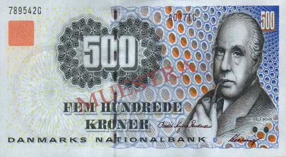 500 DKK - Anverso