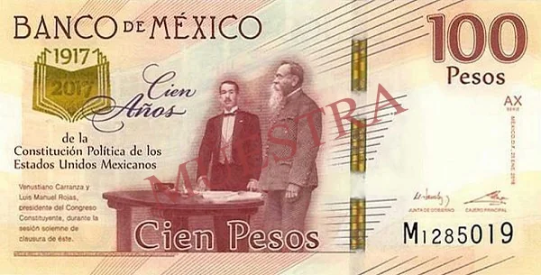 Billete $100