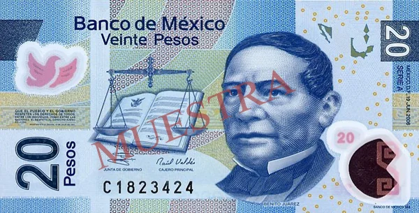 Billete $20